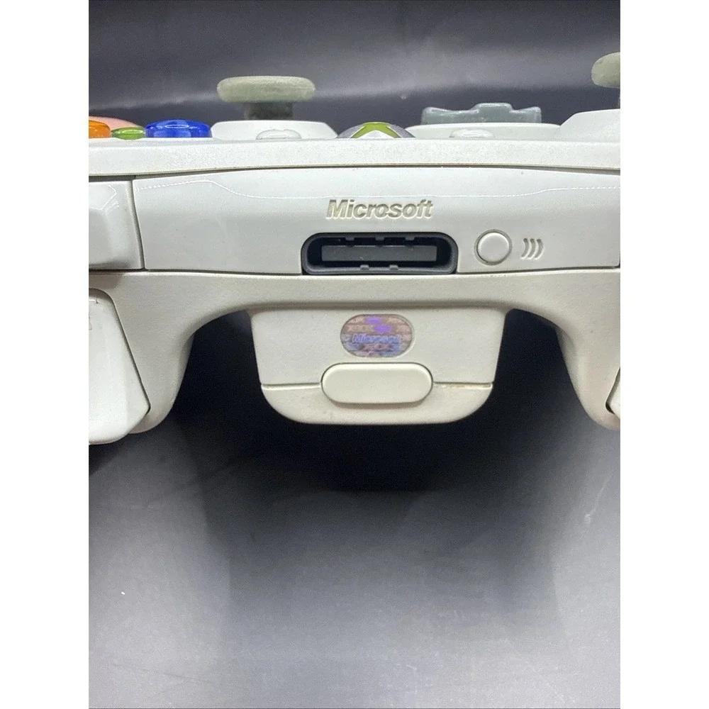 Xbox 360 White Wireless Controller Microsoft Official Gamepad EUC